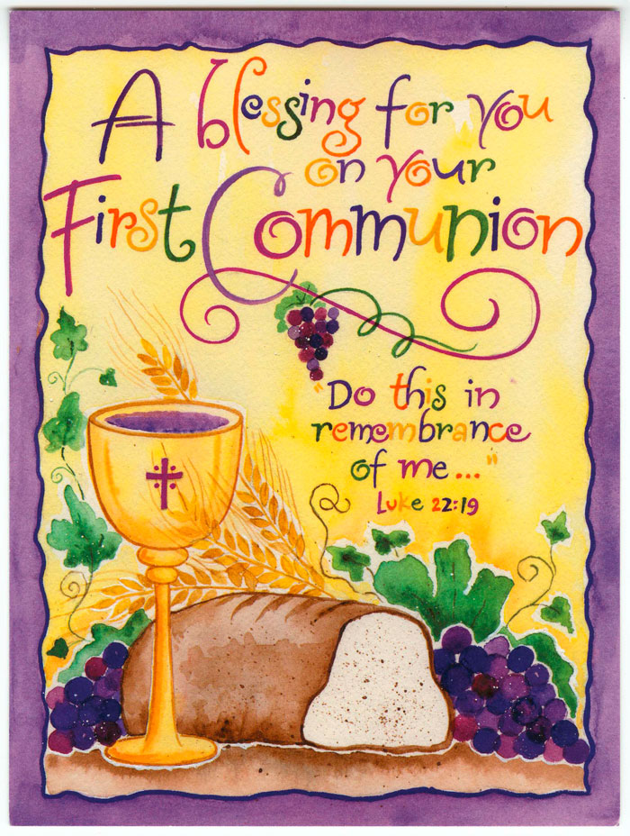 A Blessing for Your First Communion